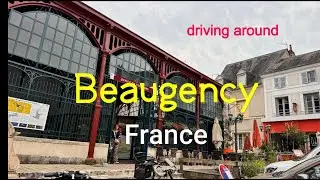 На автомобиле по Божанси Франция ll Pont de Beaugency