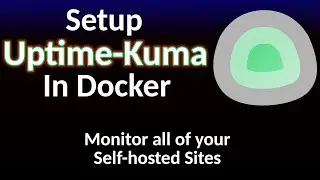 Monitor your Self Hosted sites with Uptime-Kuma. Notifications, dashboard, all at your fingertips.
