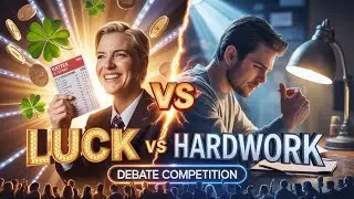 Luck vs Hard Work | Inspiring Student Debate Competition 🍀💪 | Sir Saif's Collegiate