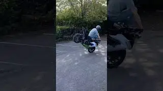 insane stoppies practice  #stunt #athlete #podcast #performance
