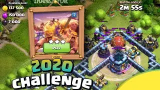 Easily 3 star the 2020 challenge || coc 2020 challenge