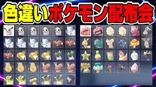 【ポケモンZA】色違いポケモン配布会！来週は誕生日記念配布会やります！【ポケモン配布】