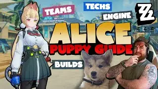 ГИД ALICE! Сжатый, Щенок, Лучшие команды, Диски, Техники и Гав | Zenless Zone Zero | 2.1 с Hako