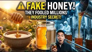 Fake Honey EXPOSED! 😱 The Sweet Lie You Eat Every Day #FakeHoney #HoneyExposed #foodscam #Exposed