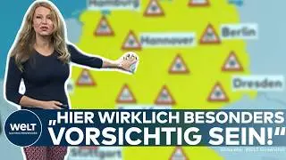 WETTERBERICHT DEUTSCHLAND: Aktuelle Wetter- und Unwetterwarnung! Achtung: Noch mehr Eis und Schnee!