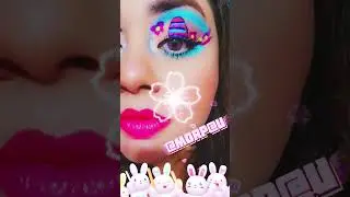 Easter egg makeup. Maquillaje de pascua.🐰 #easter #pascua #makeup #maquillaje #easteregg
