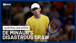 Alex De Minaur Dealt Disastrous Australian Open Draw | 10 News
