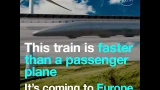 This train is faster than a passenger plane   It&rsquo;s coming to Europe