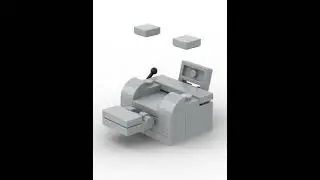 How to build a chair in Lego #instructions #lego