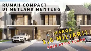 Cluster Wisteria Phase 2, Rumah Compact di Metland Menteng Harga Rp 1,6 M-an
