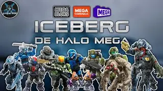 EL ICEBERG DE HALO MEGA // BLOKS // CONSTRUX // PARTE 1