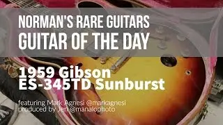 1959 Gibson ES-345TD Sunburst | Guitar of the Day