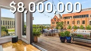 Breathtaking $8M Luxury Penthouse Tour in the Heart of Nashville