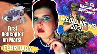 Tiktoker discovers Mysterious CIA Meditation Report | All the weird news from 2021! February