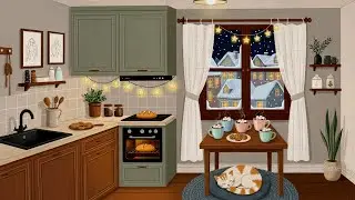 Home feels warmer when winter is near ✨ Cozy Lofi for Rest & Peace