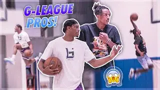 NBA G-League Pros Battle It Out! 🔥 | Jordan Lawley Basketball