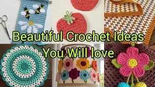 daily used home decor crochet items for house||crochet designs for home decor|20 cute crochet ideas|
