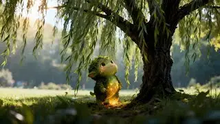 Mosslings 🌿 Sleep Music | Gentle Wind & Willow Valley | 1 Hour