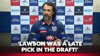 Chris Scott chats Lawson Humphries' game sealing goal! 🤩 | Cats Press Conference | Fox Footy