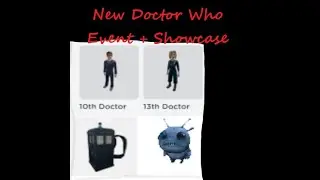New Doctor Who Event Roblox + Showcase
