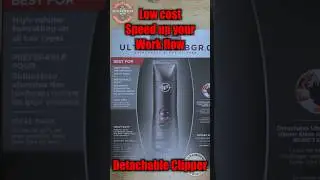 Andis BGRC detachable clipper workhorse #barber #barberkit #fyp