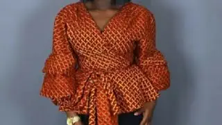 How To Make Wrap Peplum Top/ Cutting And Sewing/ DIY Peplum Top.