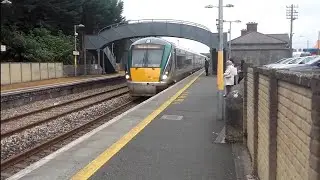 ICR 22000 Train arriving at Castlerea for Heuston Station