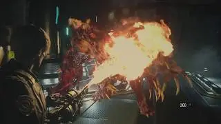 RE2 remake Birkin G3: fast, no knife glitch, no damage [Hardcore mode]