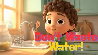 💧 Don&rsquo;t Waste Water &ndash; An Islamic Lesson for Kids 🌱
