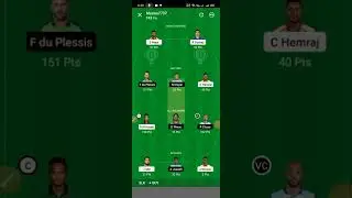 GUY vs SLK winning result || #dream11