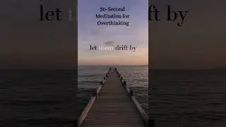 30-Second Meditation to Let Go of Stress | Quick Guided Reset