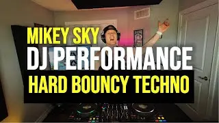 30 Minute Hard Bouncy Techno & Trance DJ Performance #1