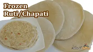 Frozen Roti Recipe || Homemade Frozen Chapati/Ruti Recipe || How to Freeze Roti