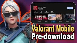 HOW TO PRE-DOWNLOAD VALORANT MOBILE | #valorantmobile 