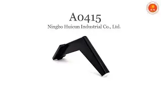 Iron V-Shaped Special Design Furniture Hardware Accessories Metal V Shaped plastic Sofa Leg