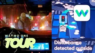 LA Tourists Interfere with Driverless Taxi | #Waymo Ride Along #28