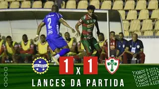 CP | Lances da Partida SÃO JOSÉ 1 x 1 PORTUGUESA - 08/07/2023 || LUSA TV