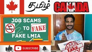 Canada work permit in Tamil |Canada fake LMIA | Canada fake work permit | #canadaimmigration #canada