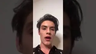 Louis Partridge Instagram Live 10/26/20