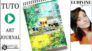 Page - ART JOURNAL collection Road trip, SIMPLE et RAPIDE &agrave; r&eacute;aliser, avec Ludivine
