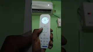 blue Star inverter AC remote demo new ic518vnu mobel #viral