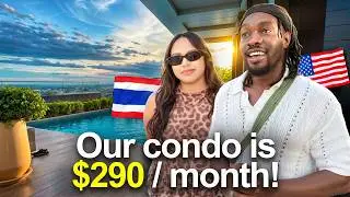 🇹🇭 We live in Thailand for $290/month – Take a look inside our apartment
