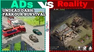 Undead Dash: Parkour Survival Game Ads Vs Reality 35 Gameplay SHORTS, Android iOS - Filga