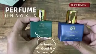 The man Company ocean and ombre perfume Unboxing and Quick review