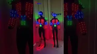 led light warrior suit