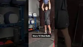 Custom Portable Med Ball Storage