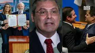 💣Covardes!💣Enquanto Lula veta anistia, Motta e Alcolumbre não aparecem no Planalto💣