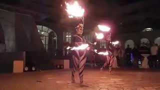 Fire Show 1 at Royal Solaris Los Cabos 01-15-2025