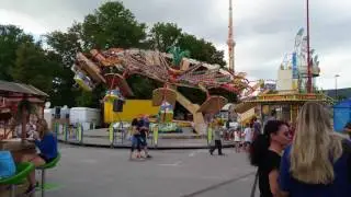 Eschwege Johannisfest 2017 alle Fahrgeschäfteinkl. der Neuheit 2017 Mr. Gravity