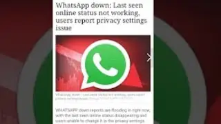 WhatsApp failed to update privacy settings, please try again later, last Sean WhatsApp problem,